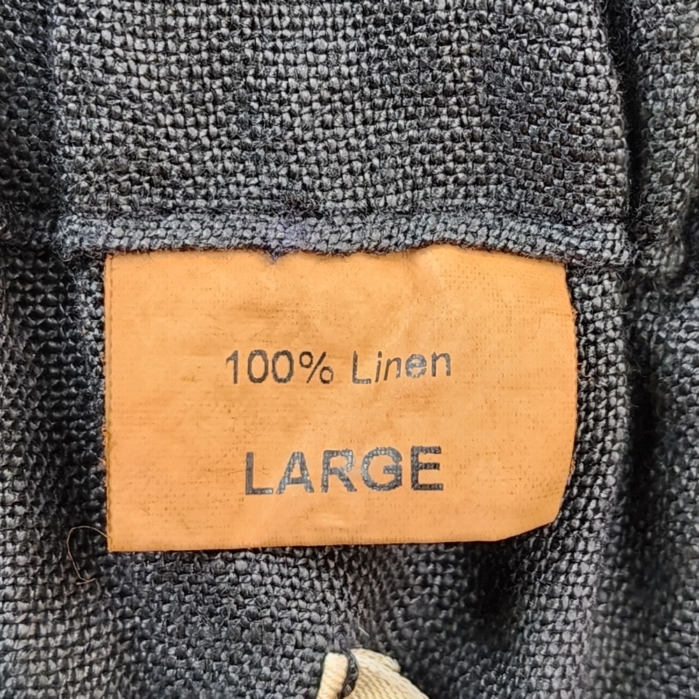 Wide Leg Cropped Straight Pants in Charcoal Gray NWT - Picture 5 of 6